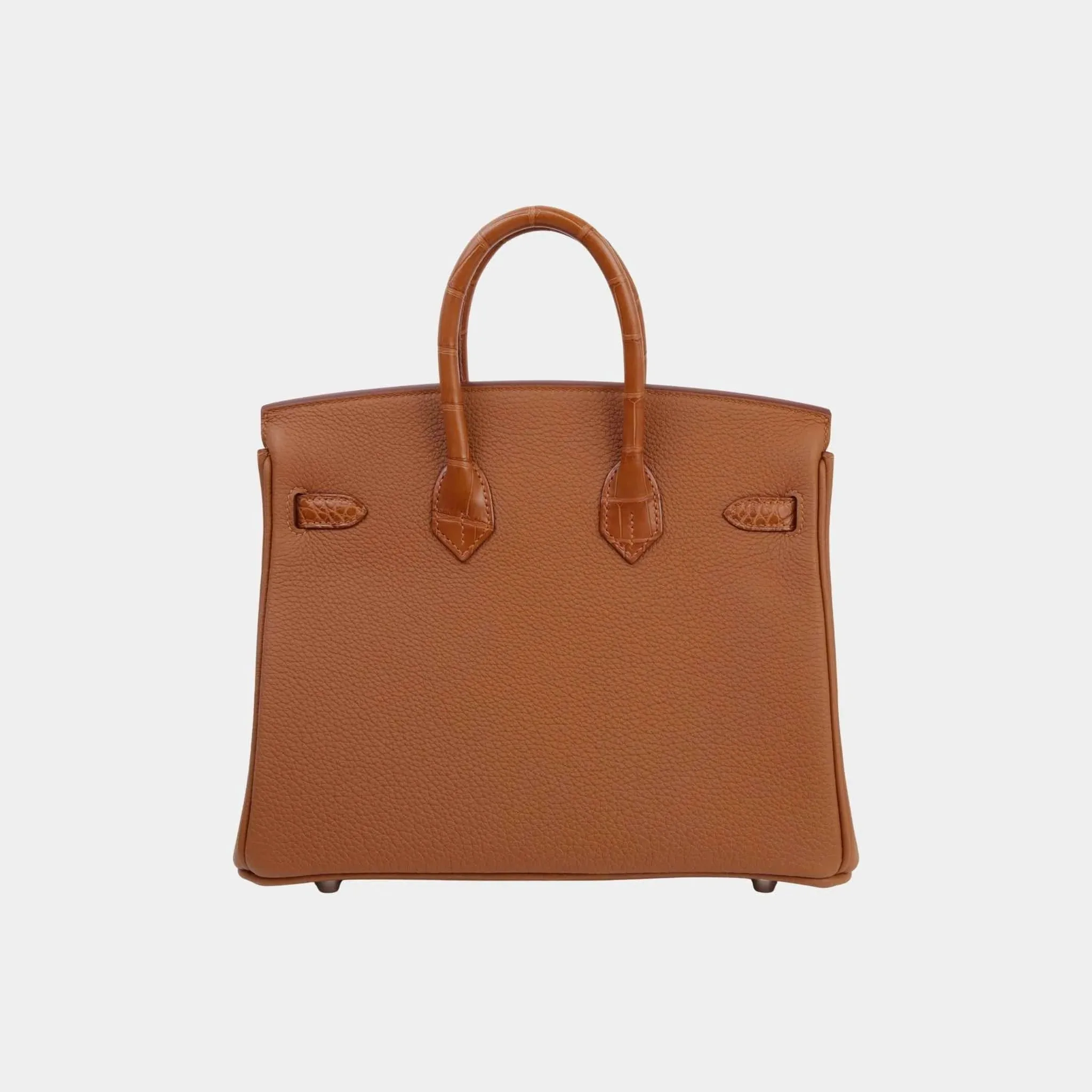 H Birkin Touch 30 Bag Niloticus Caramel Togo Gold Hardware Secondary image