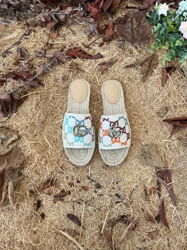 Gucci Monogram Summer Set – 2 Piece Bundle (Monogram Bag + Sandals)