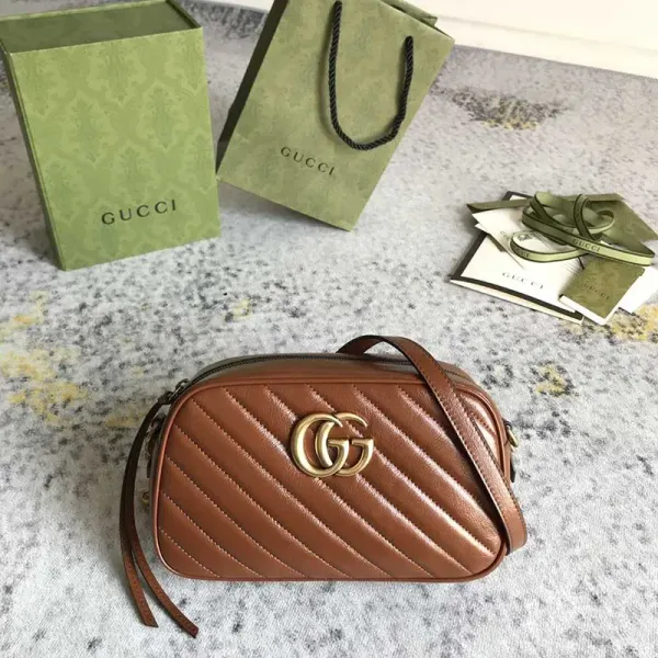 GG Marmont Small Matelassé Shoulder Bag