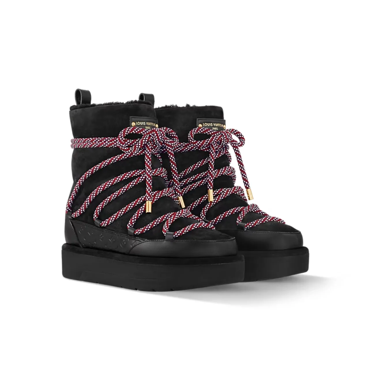 Louis Vuitton Aspen Platform Black Ankle Boot Main image