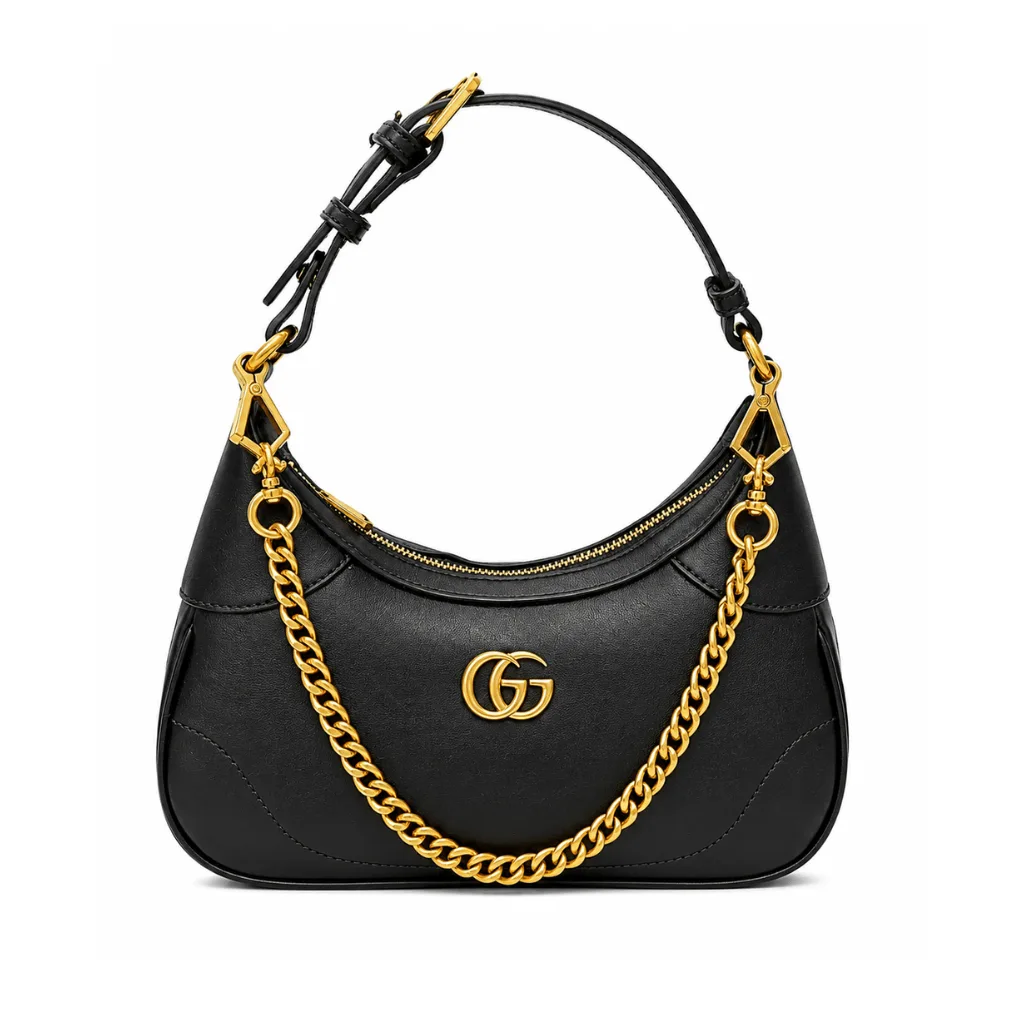 Gucci Aphrodite Small Shoulder Bag In Black 731817 Aaa9F 1000 Main image