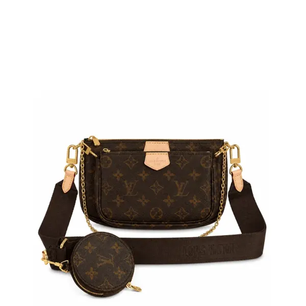 Louis Vuitton Multi Pochette Accessoires Brown 24Cm