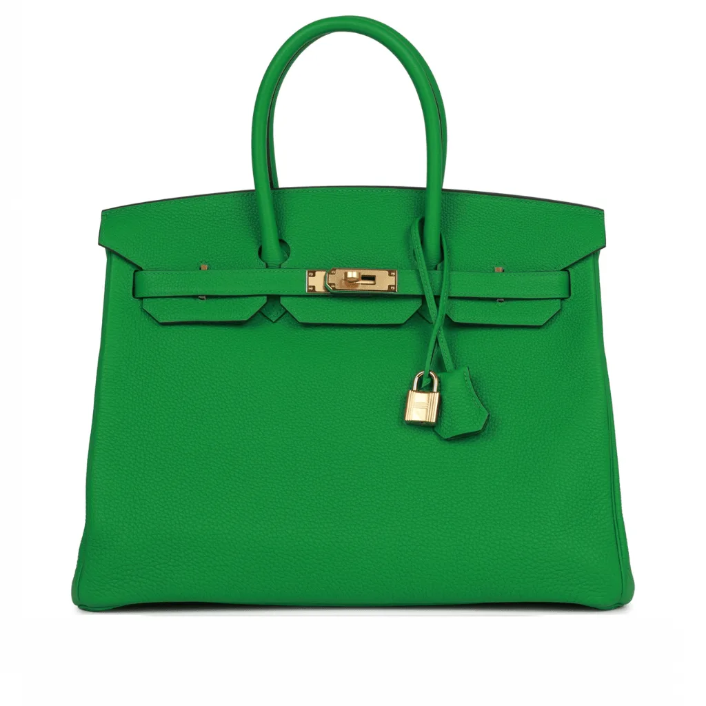 H Birkin 35 Bamboo Togo Gold Hardware Main image
