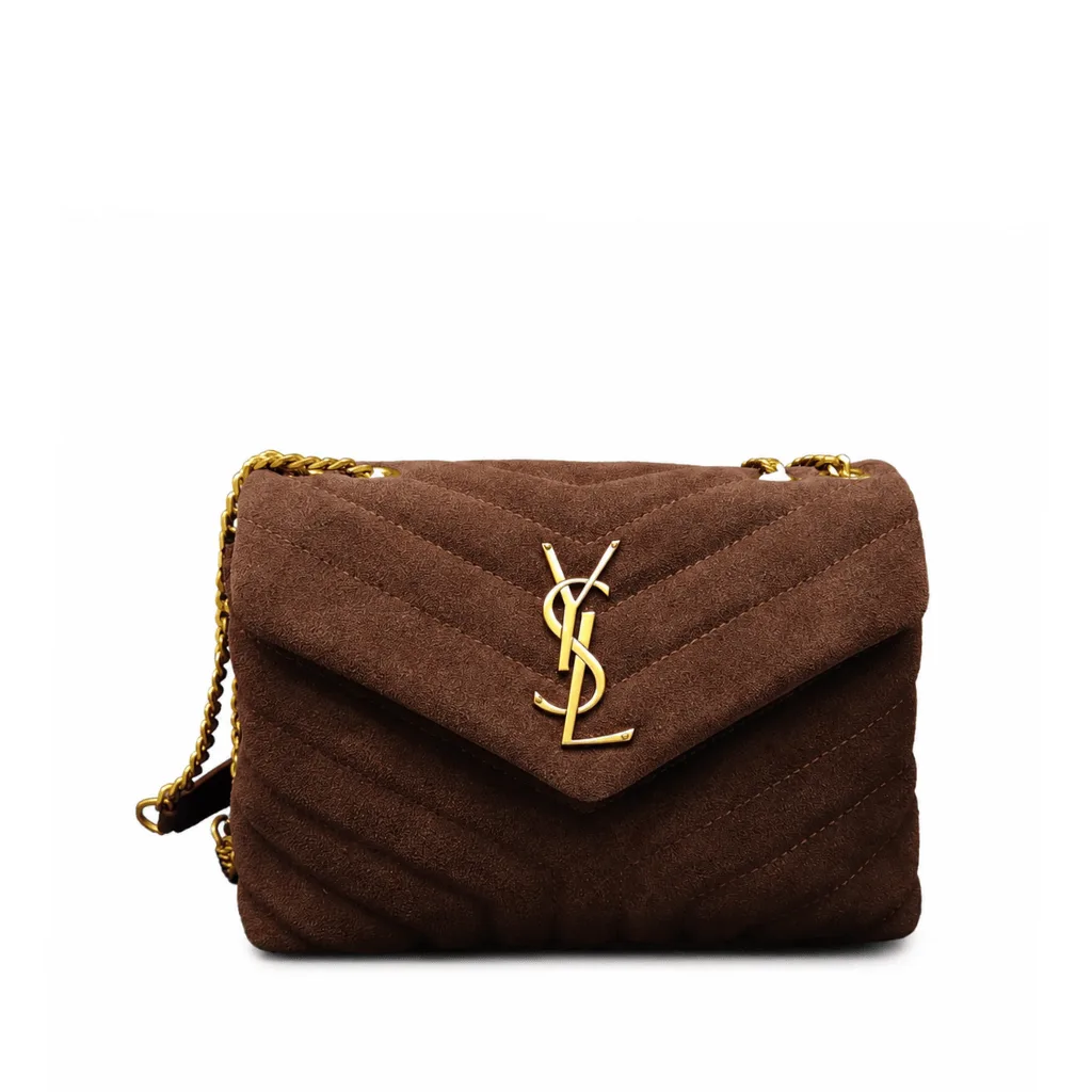Saint Laurent Loulou Suede Shoulder Bag Main image