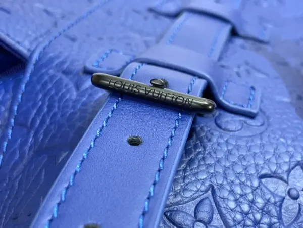 Louis Vuitton Christopher Pm Backpack Blue 48Cm M23189