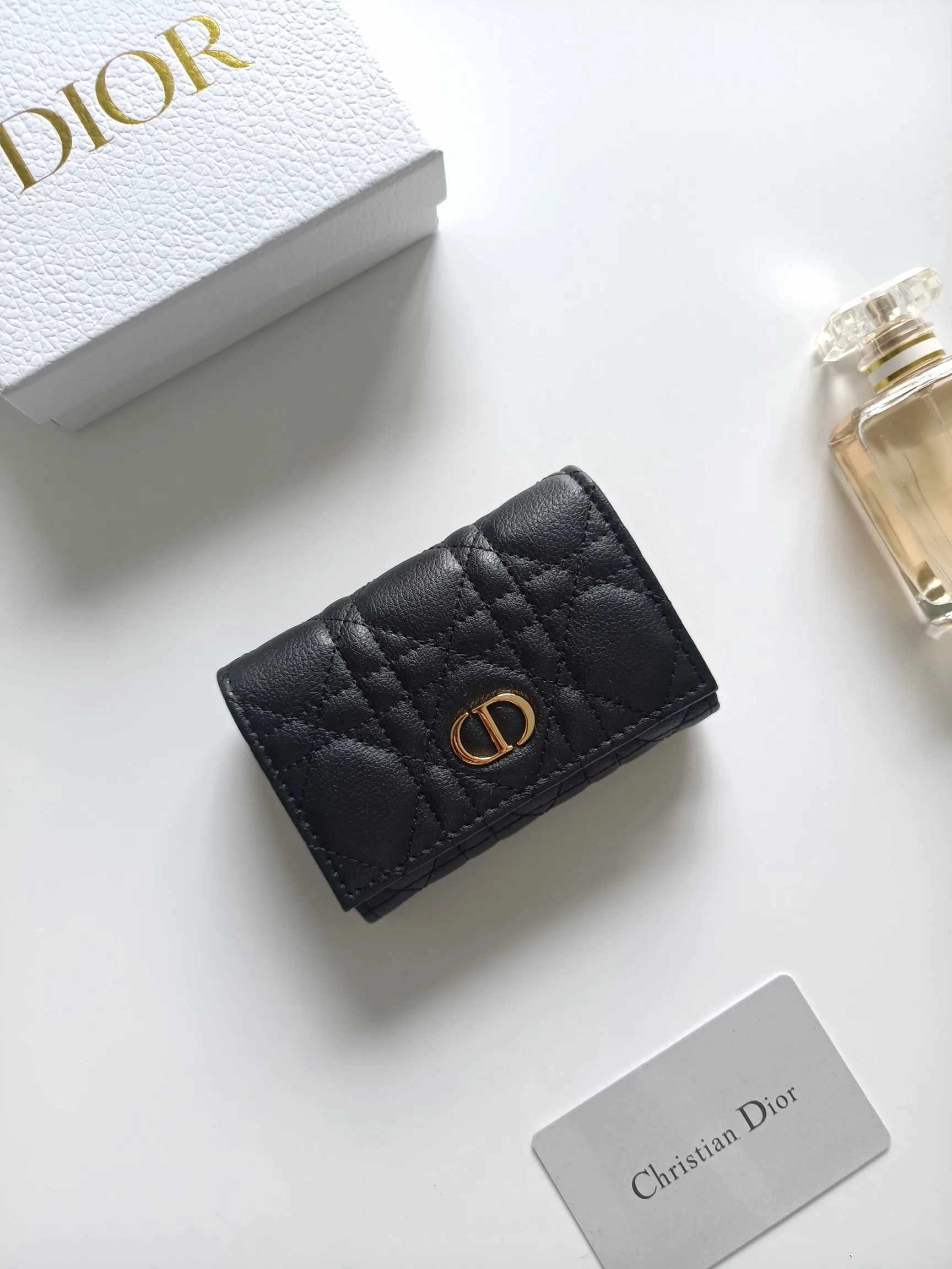 Dior Caro Glycine Wallet Black Secondary image