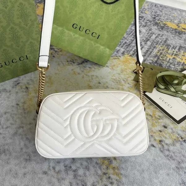 GG Marmont Small Matelassé Shoulder Bag