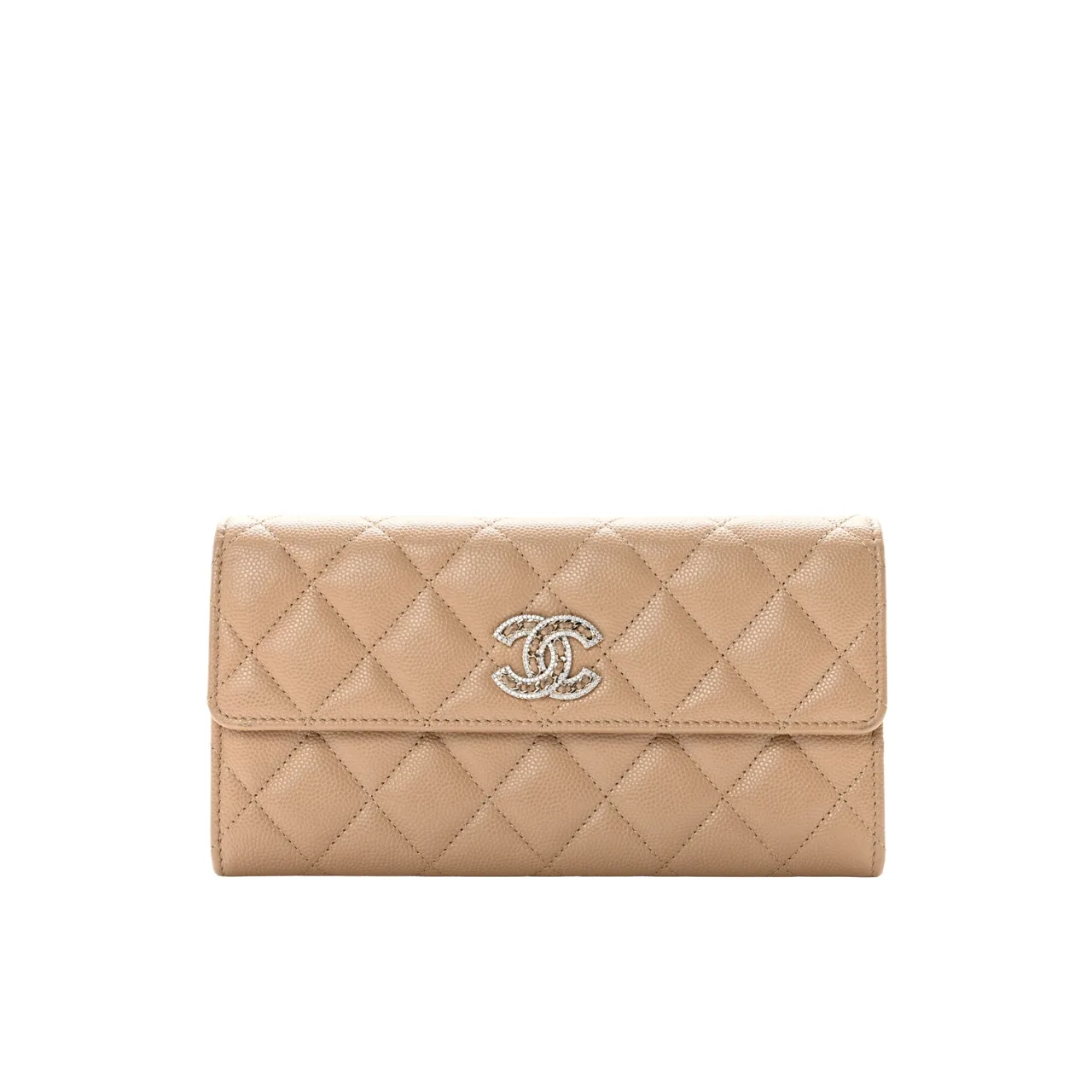 Chanel Long Flap Wallet Beige Ap0955 Main image