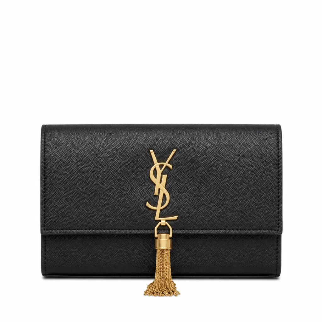 Saint Laurent Kate Medium Chain Bag With Tassel In Grain De Poudre Embossed Leather 354119Bow0J1000 Main image