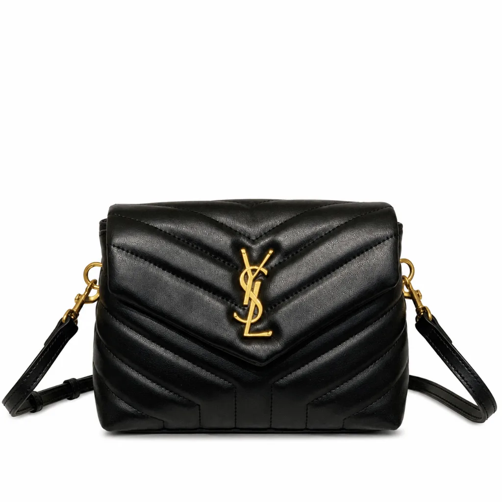 Saint Laurent Loulou Toy Strap Bag In Quilted Y Leather Black 678401Dv7071000 Main image