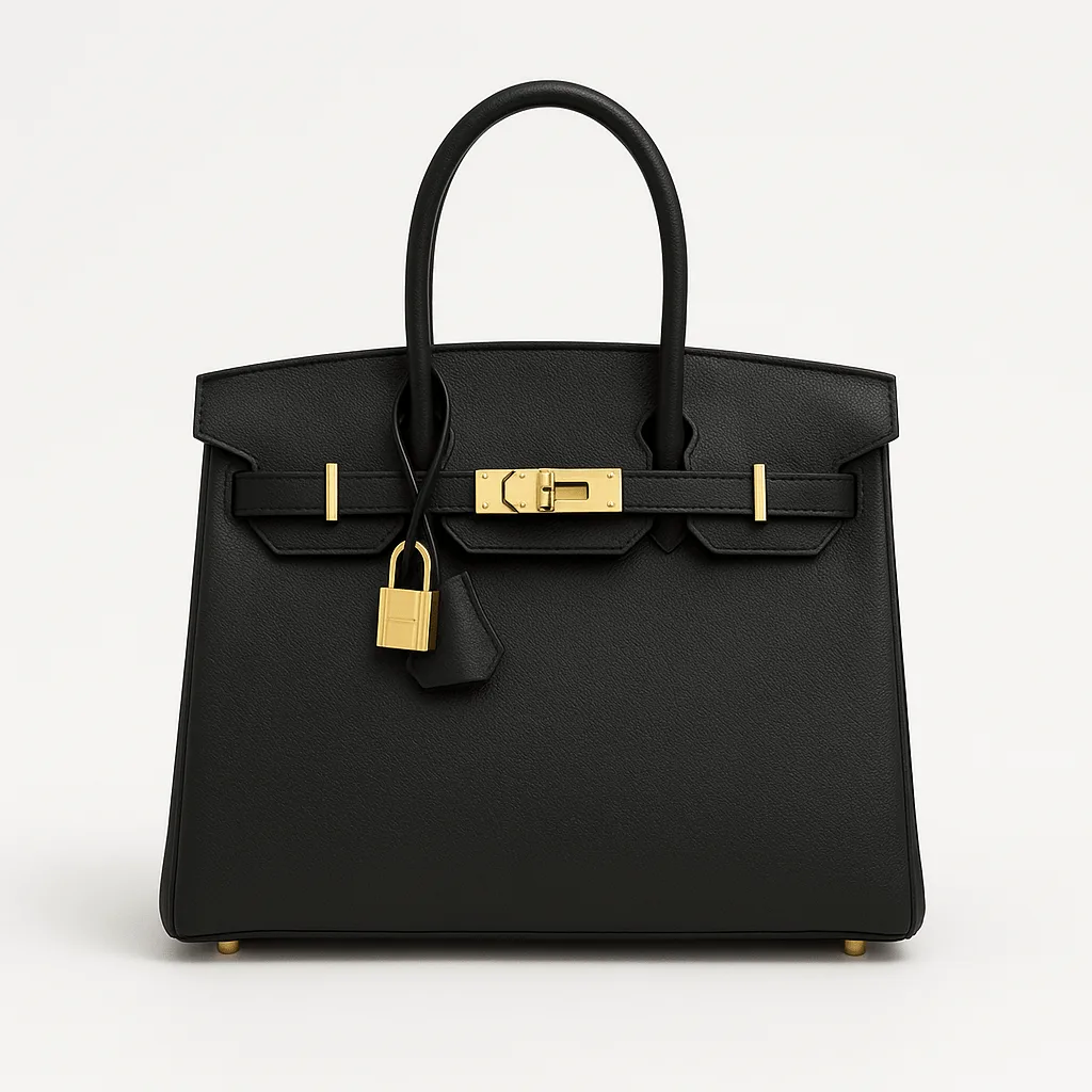 H Handbags Birkin 30 Bleu Nuit Togo Gold Hardware Main image