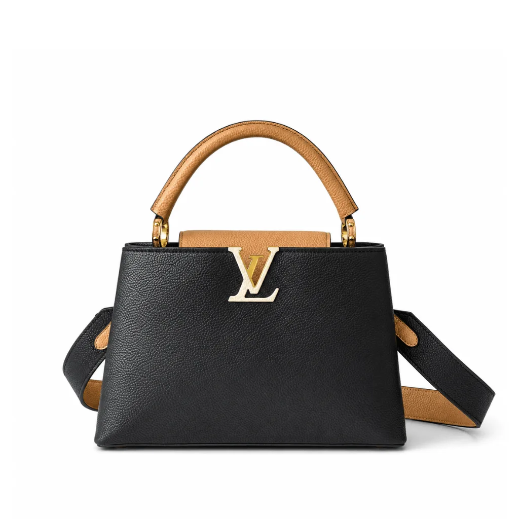 Louis Vuitton Capucines Mm Black 27Cm M59466 Main image
