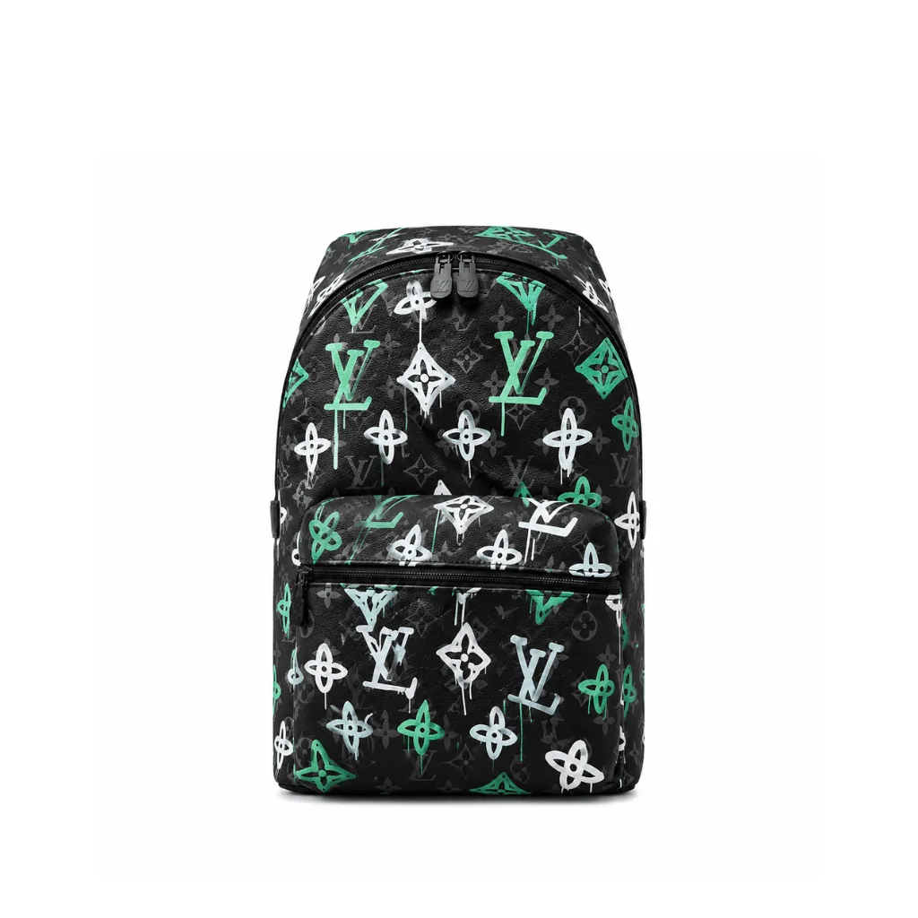 Louis Vuitton Discovery Backpack Graffiti Green 36Cm M21395 Main image