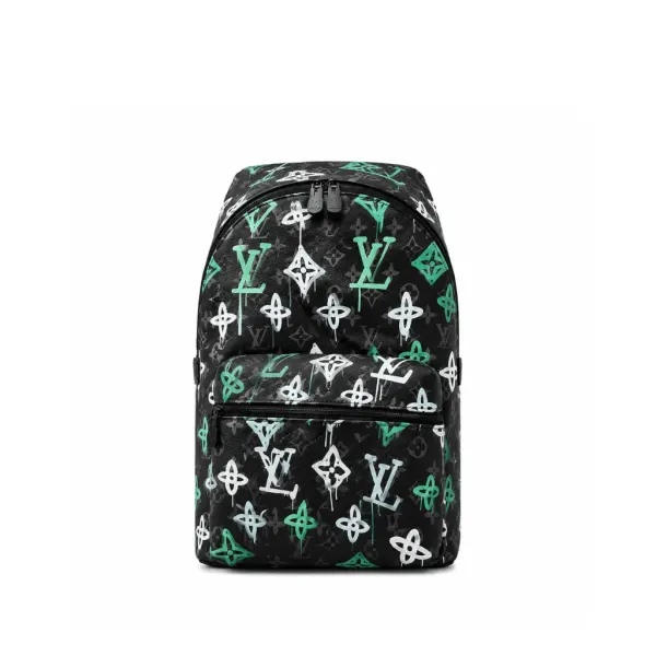 Louis Vuitton Discovery Backpack Graffiti Green 36Cm M21395