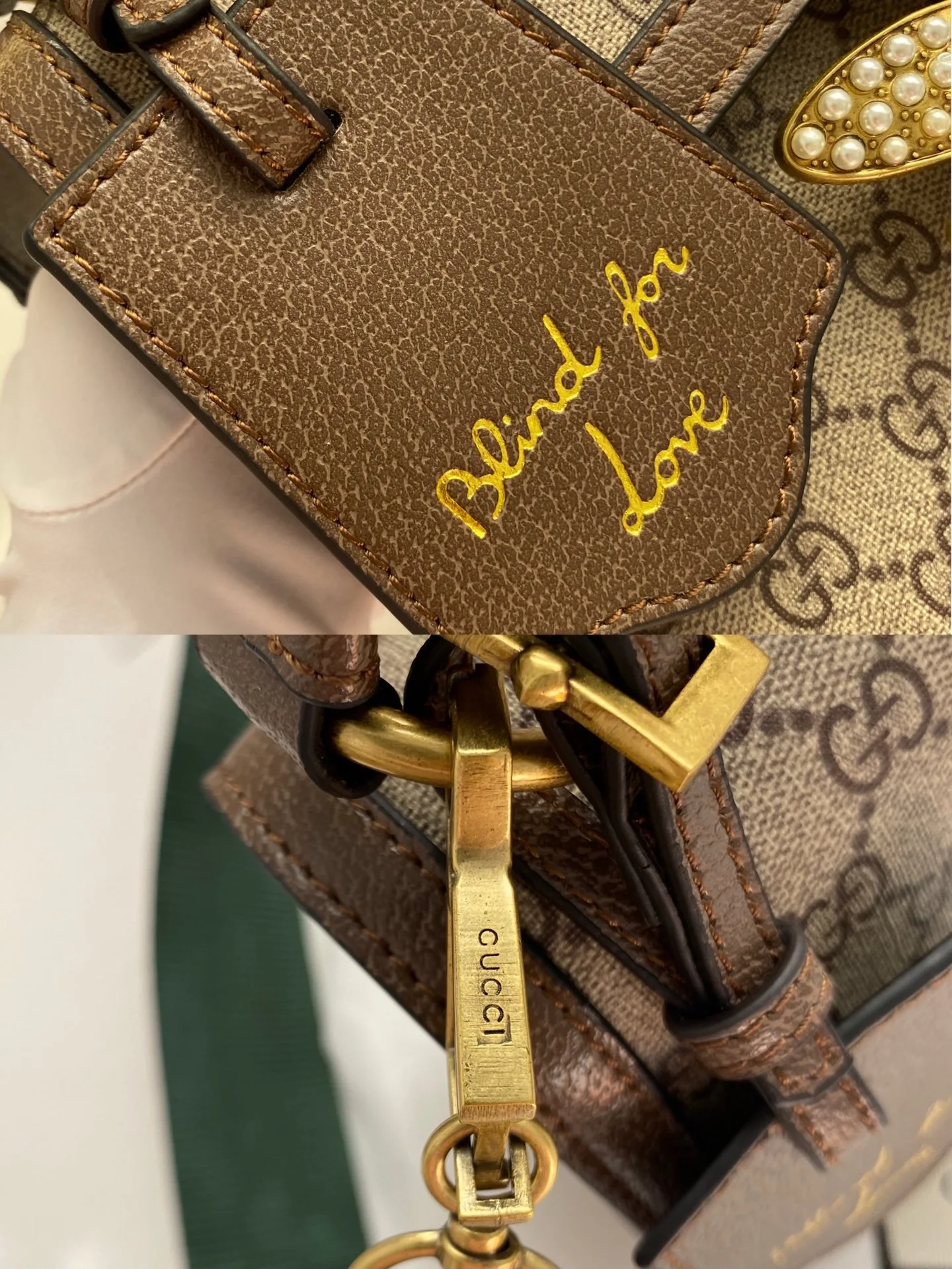 Gucci Queen Margaret GG Small Top Handle Bag Brown 25.5Cm Secondary image