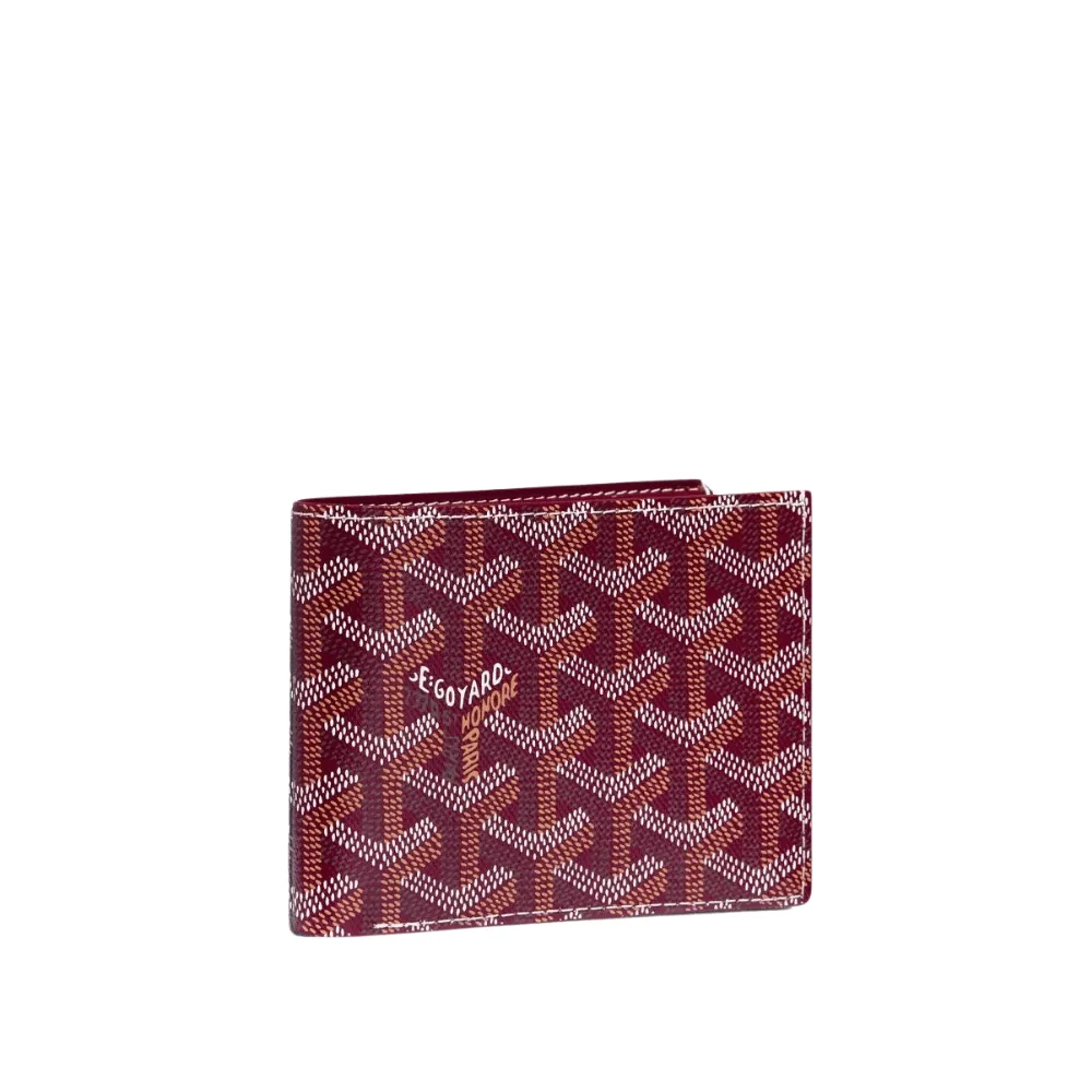 Goyard Victoire Wallet In Burgundy Main image