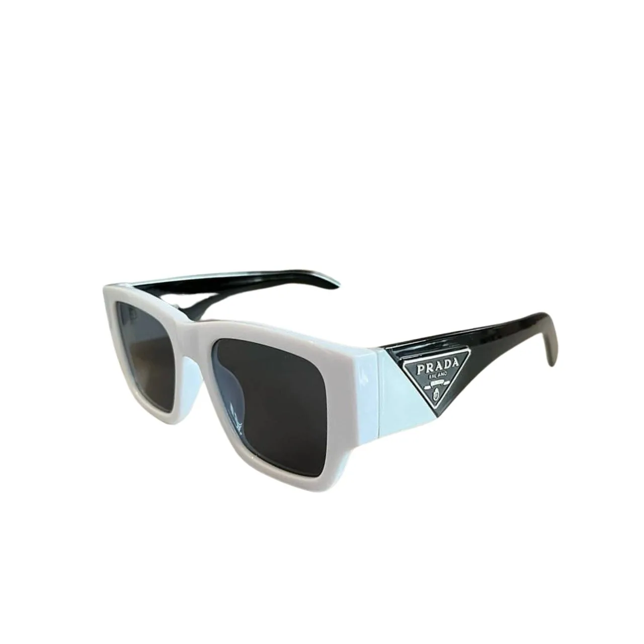 Prada Rectangle Sunglasses Black And White Main image