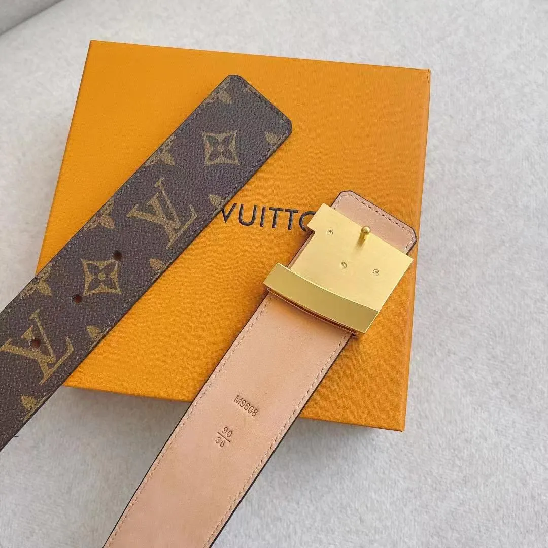 Louis Vuitton Monogram Canvas Initiales Belt