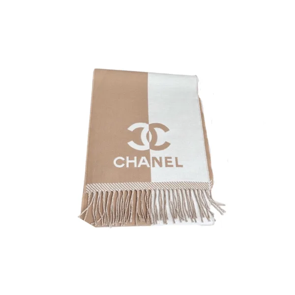 Chanel Bicolor wool And Cashmere Blend Scarf Main image