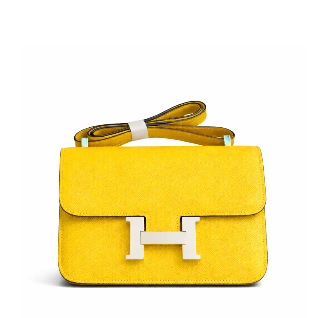 H Constance 23 Yellow Epsom Leather Gold Hardware Main image