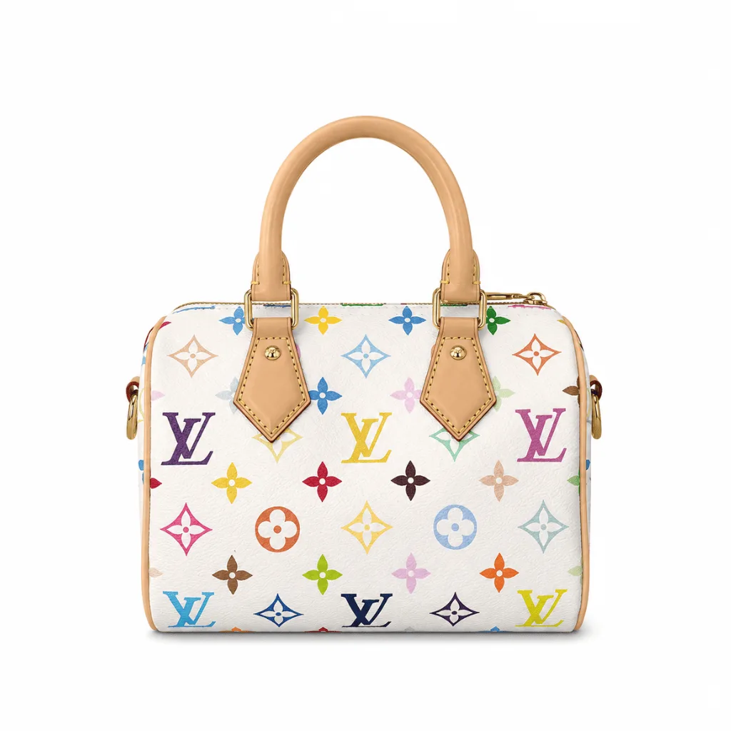 Louis Vuitton X Takashi Murakami Monogram Blanc White Multicolor Mini Speedy 20Cm Main image