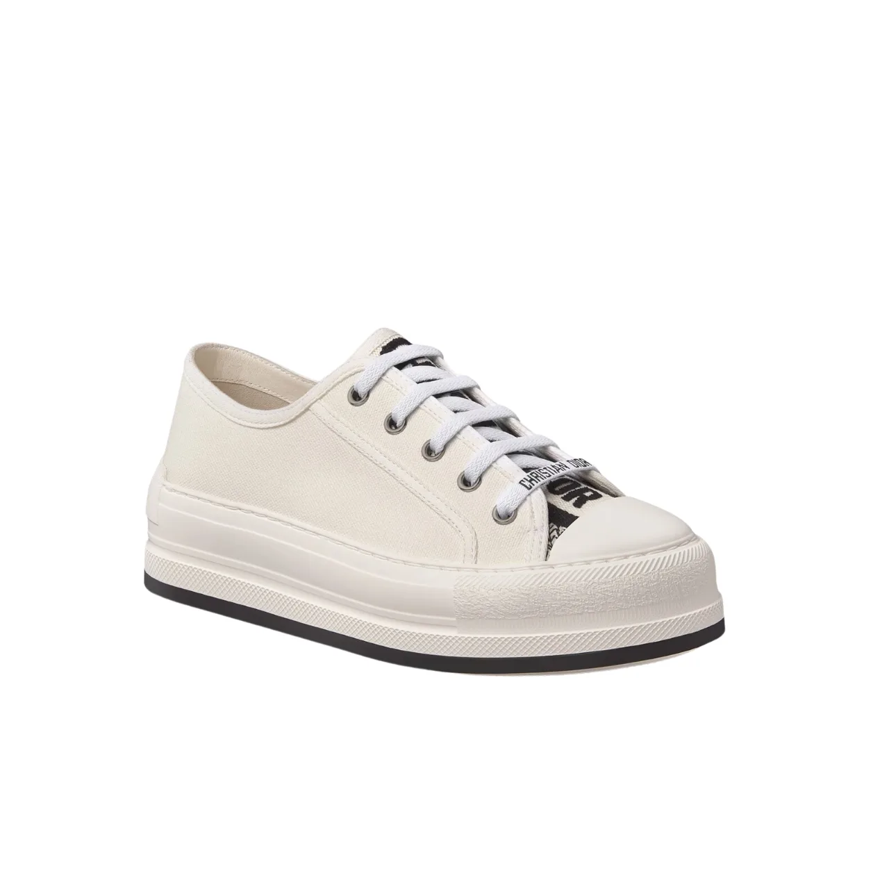 Dior Walk’N’Dior Platform Sneaker Cotton Canvas White Kck386Cvy S03W Main image