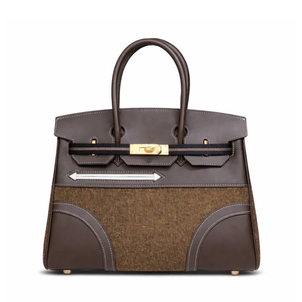 H 25cm Birkin Go Team Ebene Swift Feutre Gold Hardware Main image