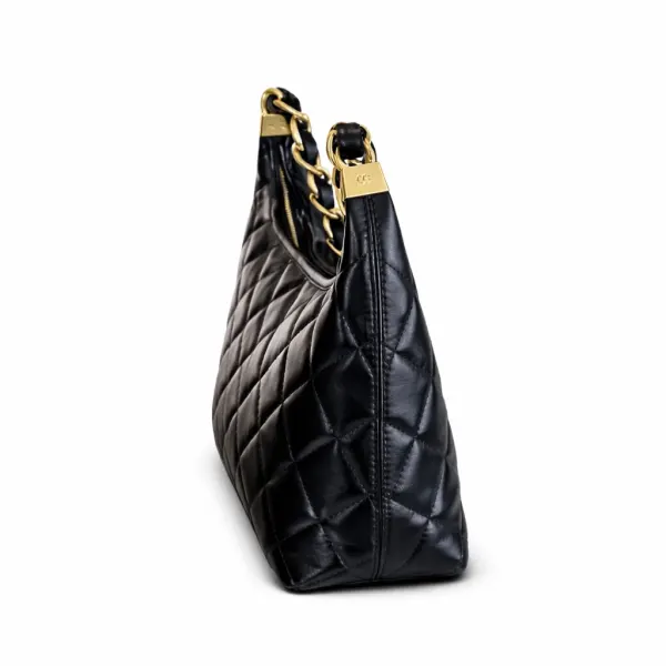 Chanel Large Hobo Bag Black
