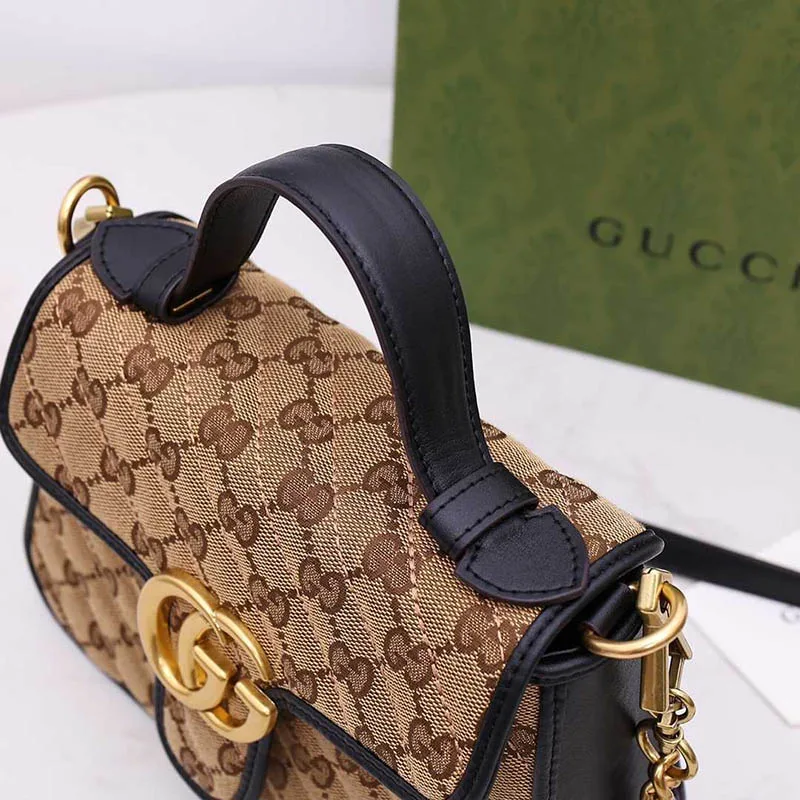 Gucci Marmont Mini Top Handle Bag