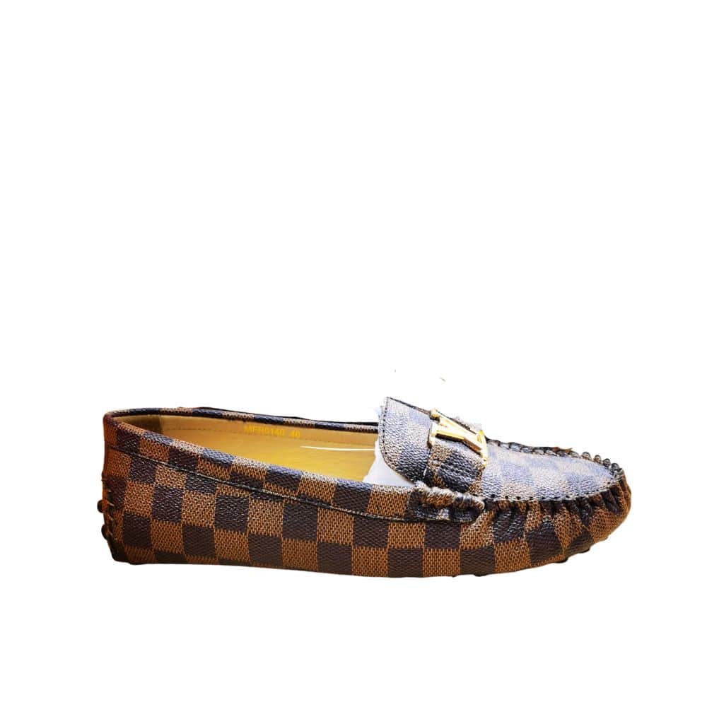 Louis Vuitton Men’s Monte Carlo Moccasin In Damier Ebene Canvas Main image