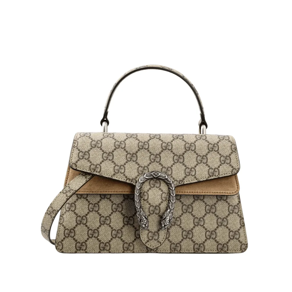 Gucci Damen Dionysus GG Canvas Top Handle Bag Brown 24Cm Main image