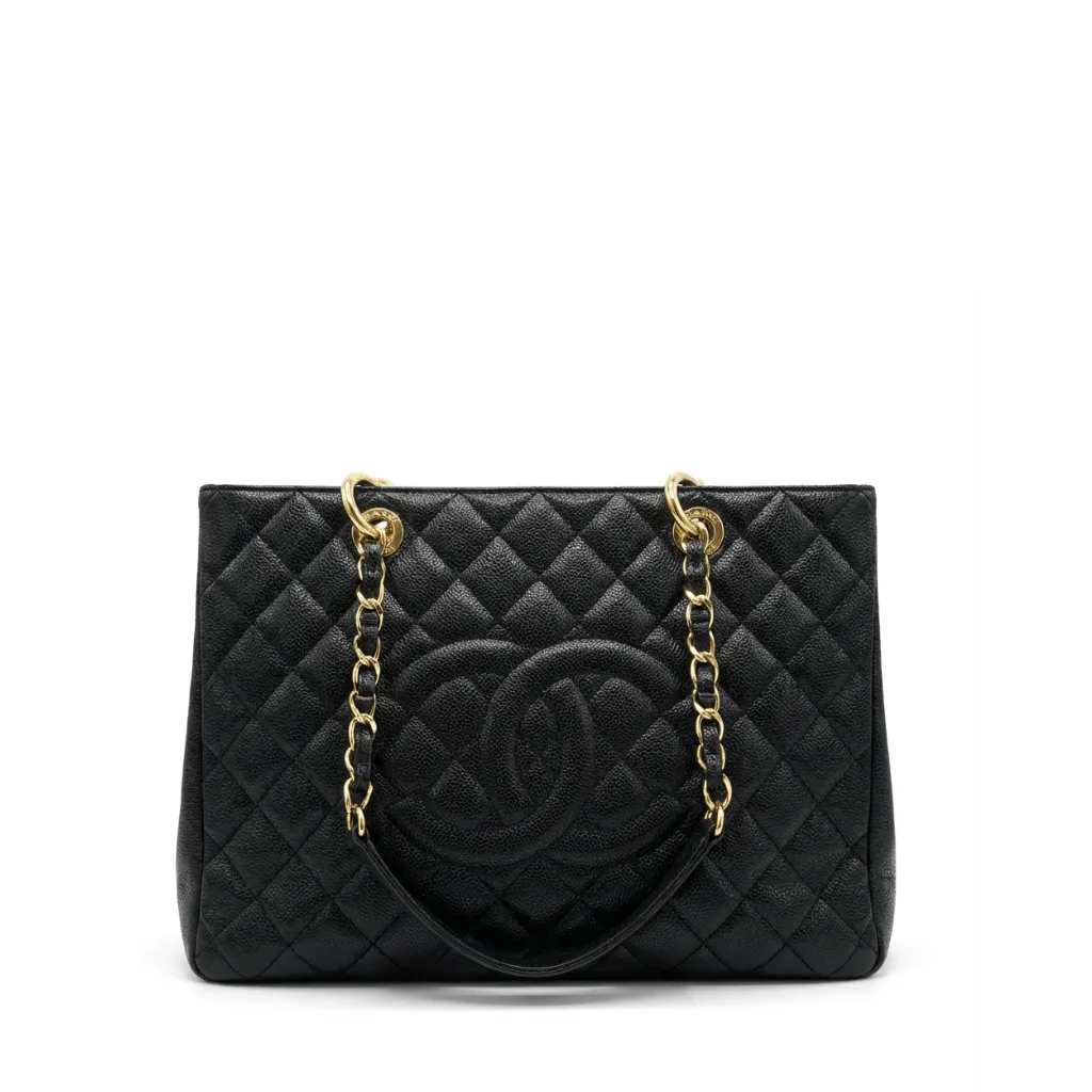 Chanel Grand Shopping Tote Quilted Caviar Main image