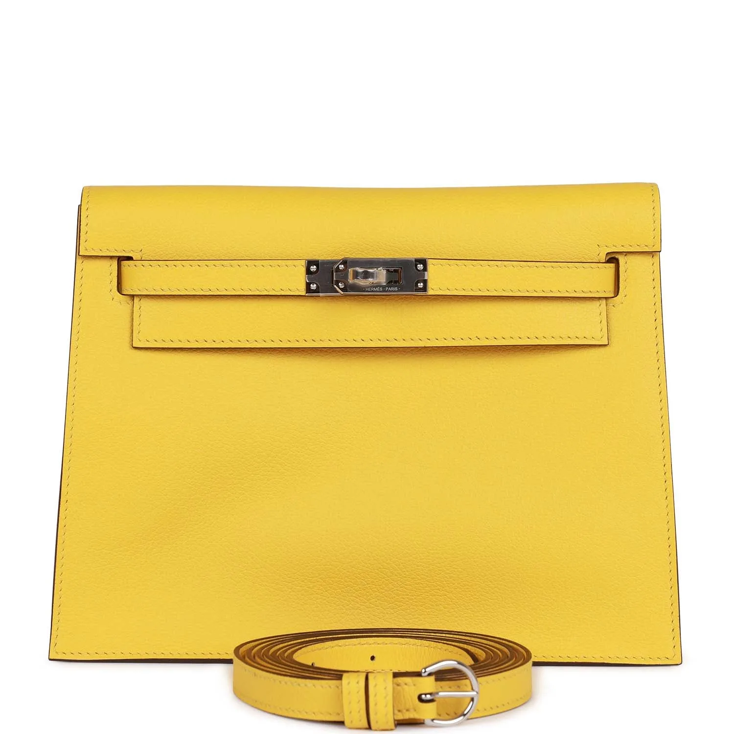 H Handbags Kelly Danse Lime Evercolor Palladium Hardware Main image