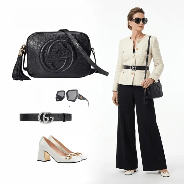 Gucci Soho Small Leather Disco Bag Black – Featured In The Gucci Équilibre Look