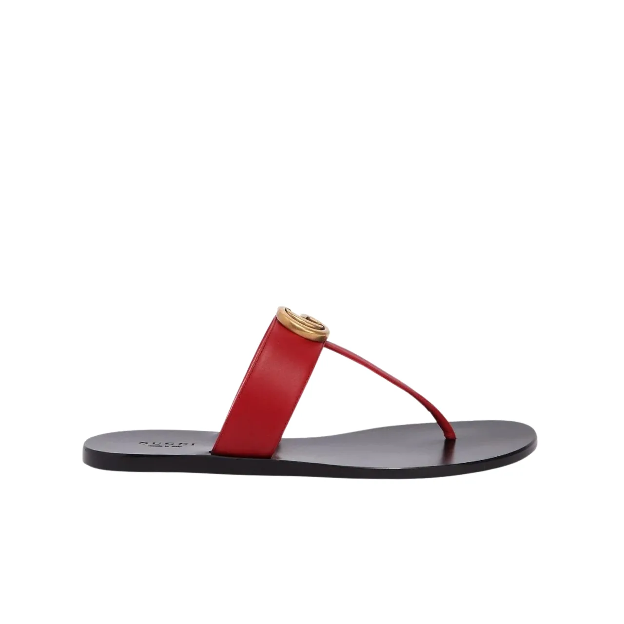Gucci Double G Sandal Black 771578 Bko00 1000 – 35 Eu 4 Us 23 Cm 9 In Main image