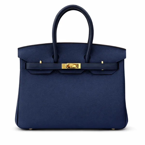 H Blue Electric Togo Birkin 35cm Gold Hardware Main image