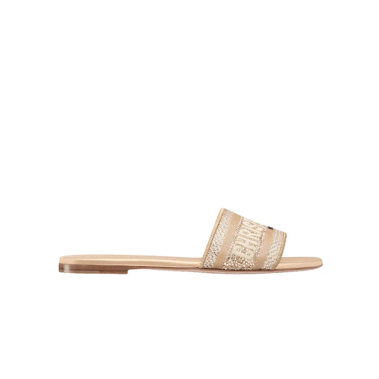 Dior Dway Slide Gold Cotton Kcq209Lcs S62K Main image
