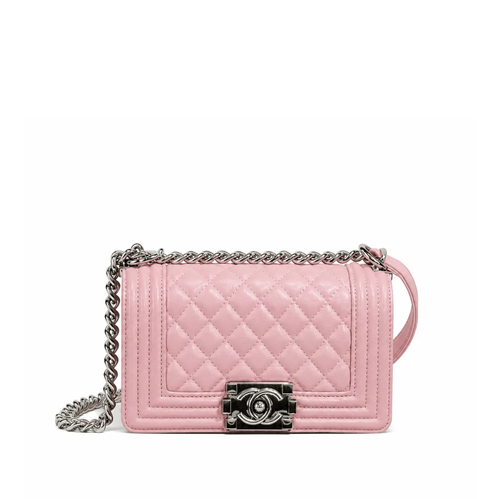 Chanel Boy Flap With Palladium Hardware Pink 20Cm Main image