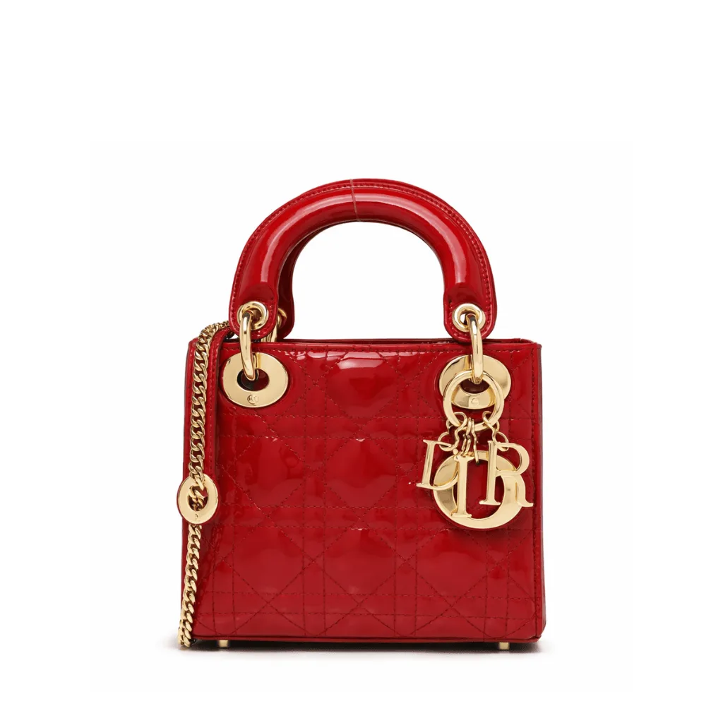 Mini Lady Dior Red 17Cm Main image