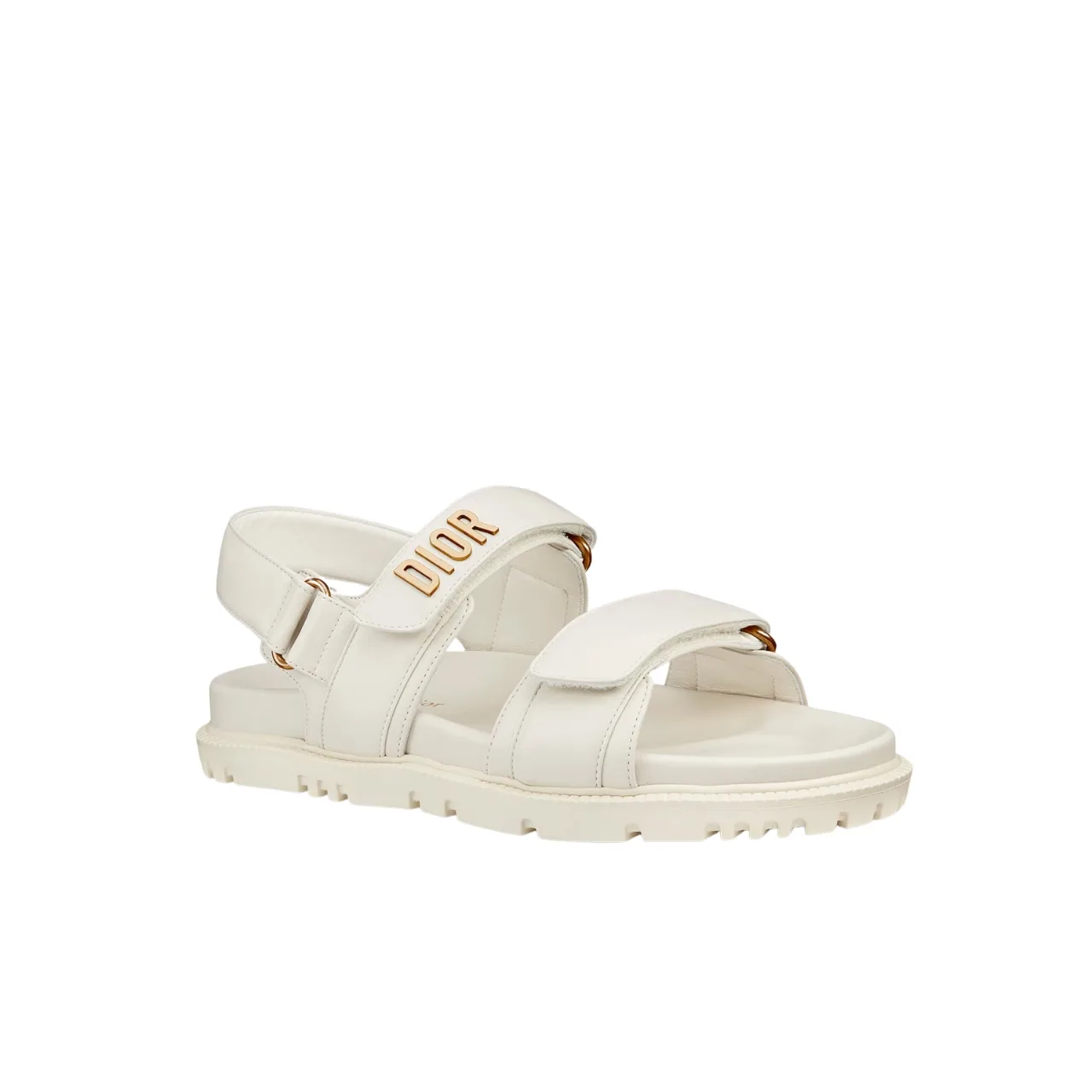 Dior Dioract Sandal Lambskin White Kcq547Lab S03W Main image