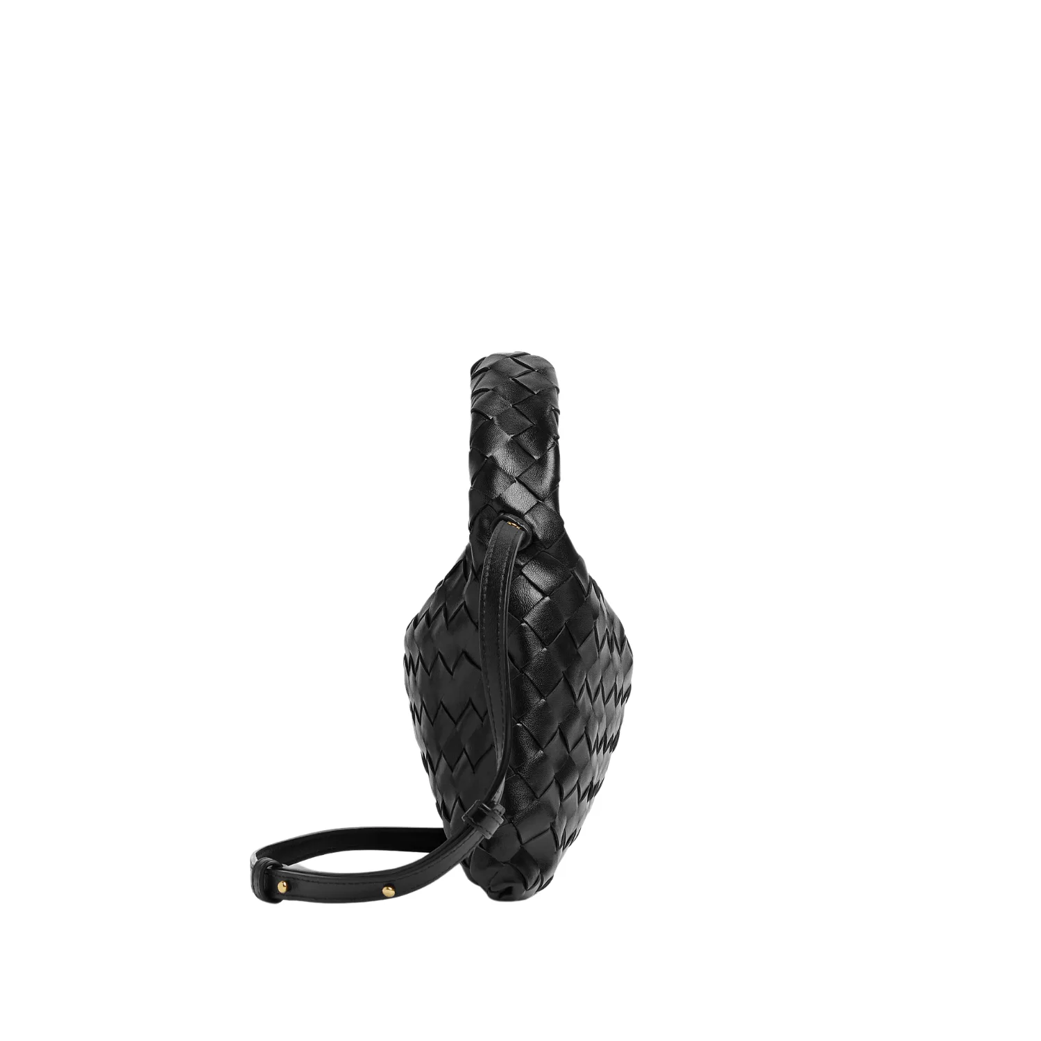 Bottega Veneta Women Mini Hop Bag Black Secondary image