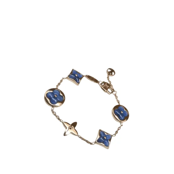 Louis Vuitton Blue Charm Gold Bracelet Main image