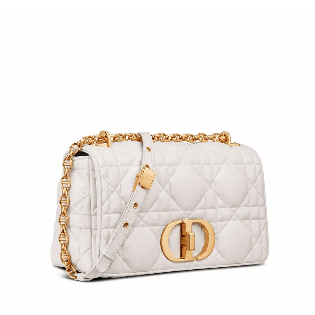 Dior Caro Bag Latte Matte Padded  Calfskin Main image