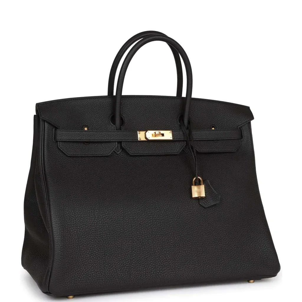H Birkin 40 Black Togo Gold Hardware Secondary image