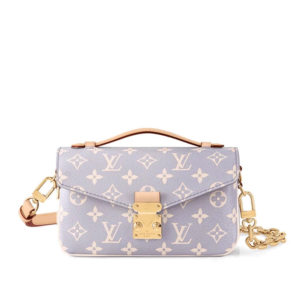 Louis Vuitton Pochette Metis East West Coated Canvas Trianon Purple Gray 21Cm M12429 Main image