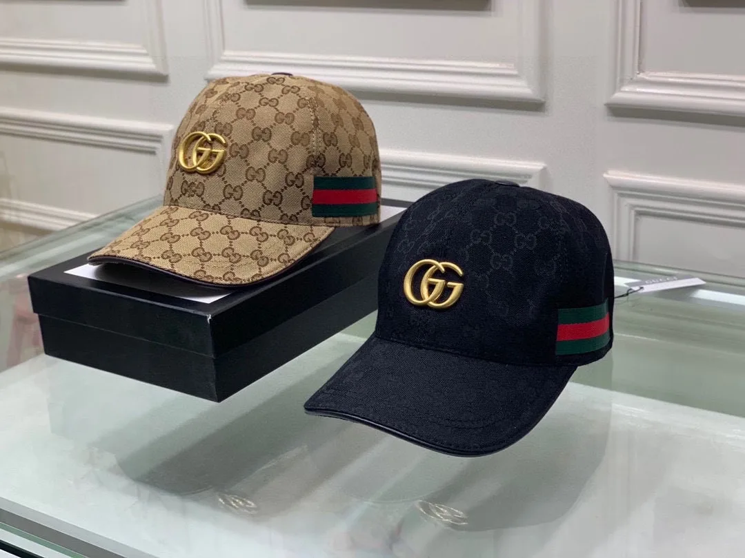 Gucci GG Canvas With Web Baseball Cap Brown Secondary image