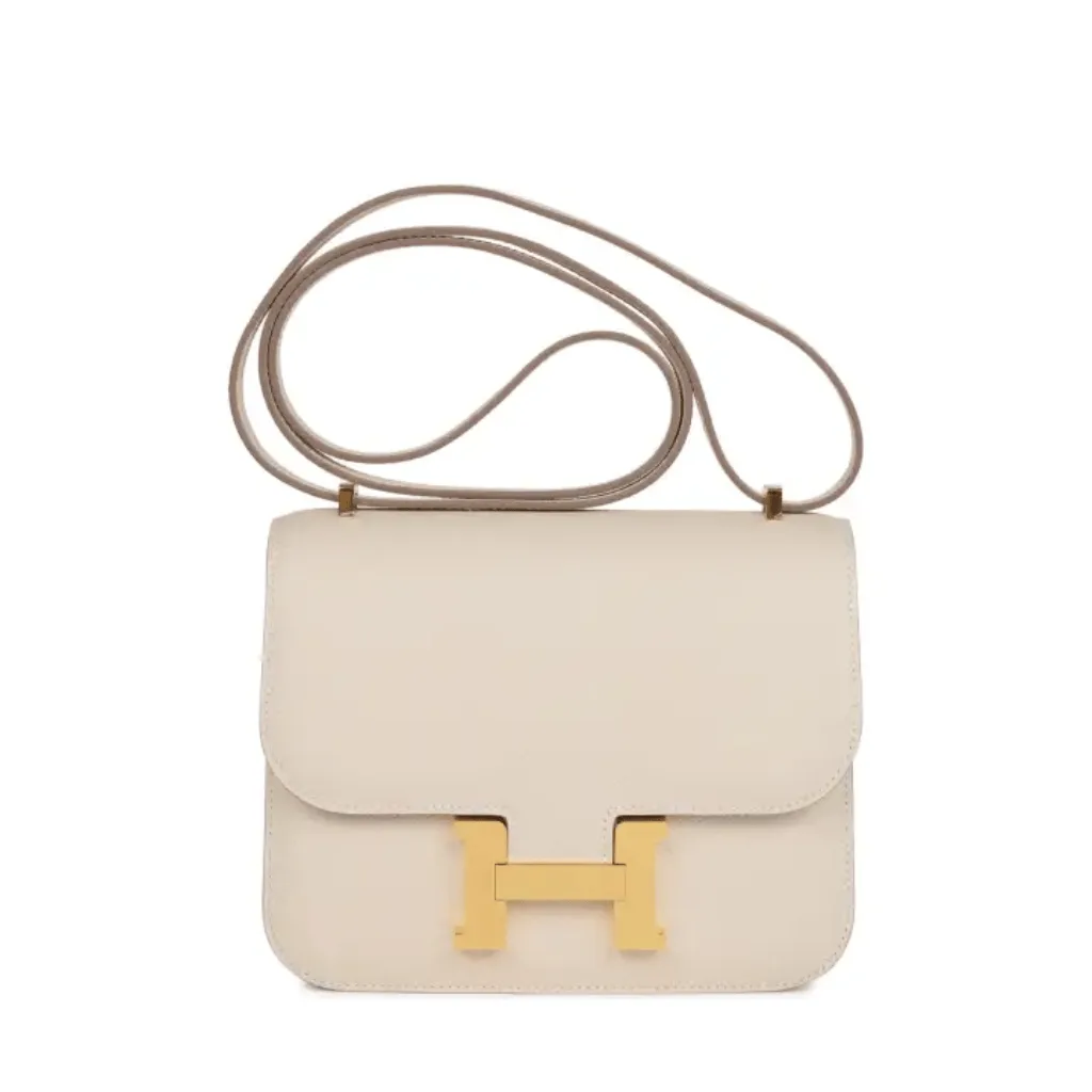H Constance 1-18 Craie Epsom Gold Hardware Main image