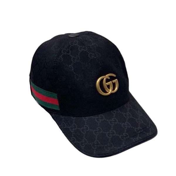 Gucci GG Canvas With Web Baseball Cap black Main image