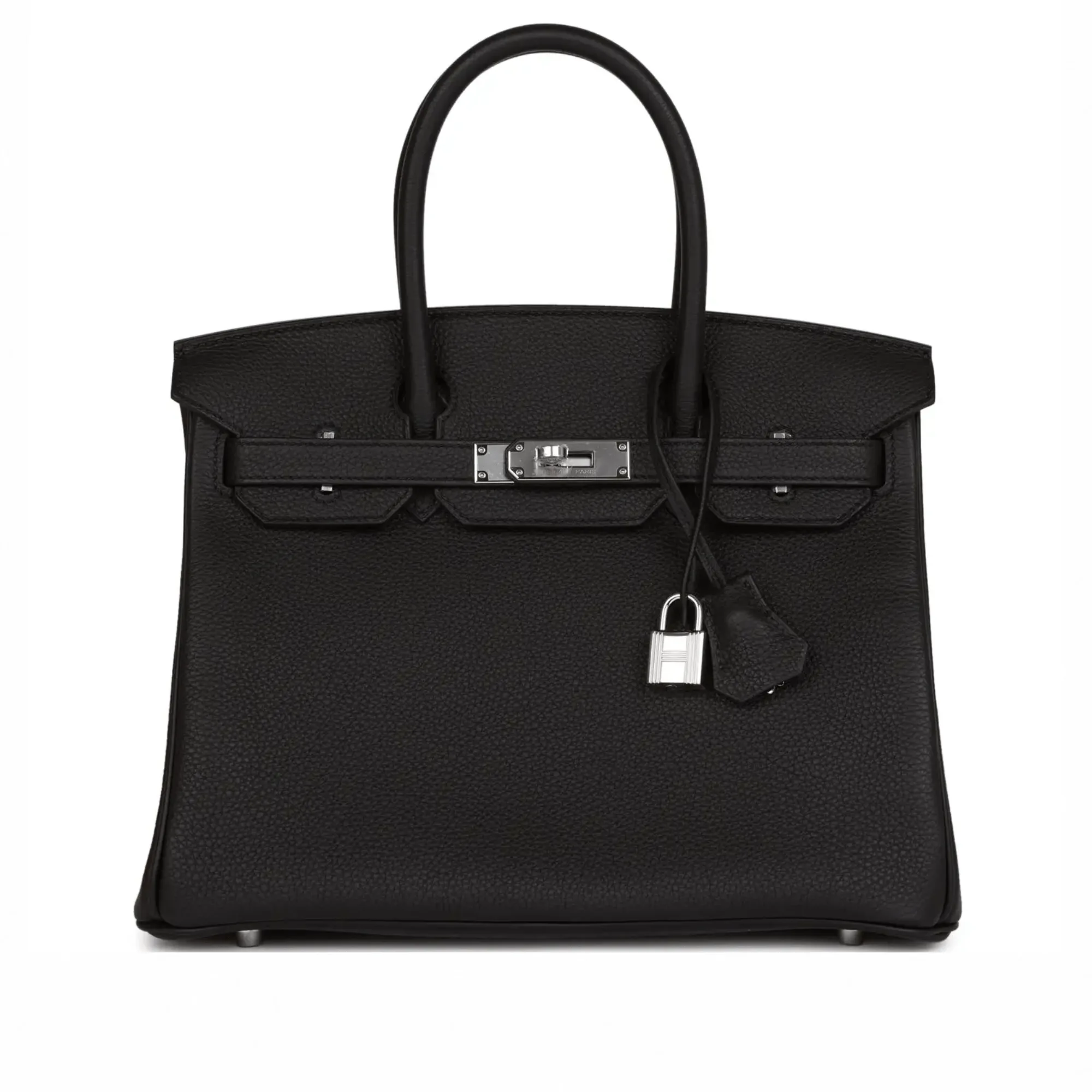 Hermes Birkin 30 Black Togo Palladium Hardware Main image