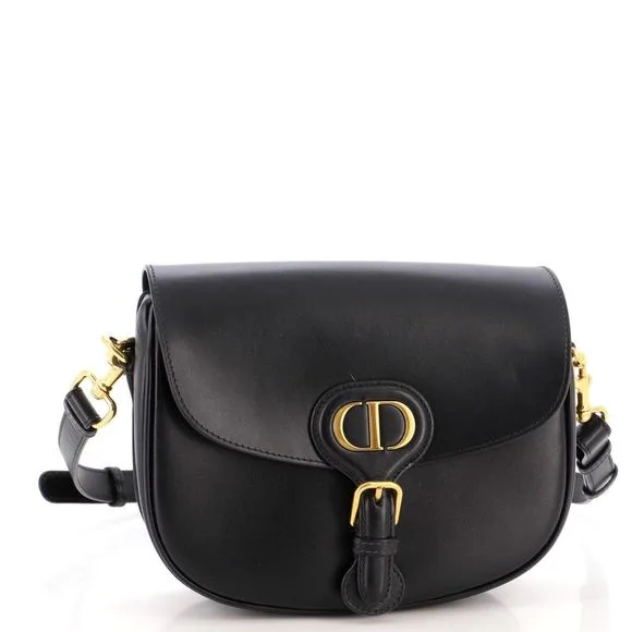 Dior Medium Bobby Bag Black Box Calfskin